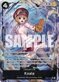 Koala (Alternate Art) - Extra Booster: One Piece Heroines Edition (EB-03) #EB03-042 - Super Rare One Piece Trading Card