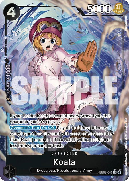 Koala (Alternate Art) - Extra Booster: One Piece Heroines Edition One Piece trading card