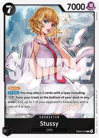 Stussy - Extra Booster: One Piece Heroines Edition (EB-03) #EB03-043 - Rare One Piece Trading Card