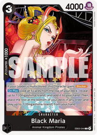 Black Maria - Extra Booster: One Piece Heroines Edition (EB-03) #EB03-044 - Common One Piece Trading Card