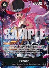 Perona (045) (Alternate Art) - Extra Booster: One Piece Heroines Edition (EB-03) #EB03-045 - Super Rare One Piece Trading Card