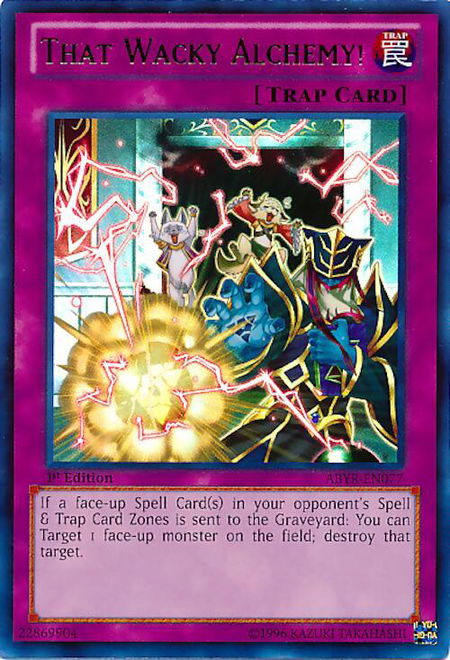That Wacky Alchemy! - Abyss Rising YuGiOh trading card