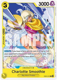 Charlotte Smoothie - Extra Booster: One Piece Heroines Edition (EB-03) #EB03-051 - Common One Piece Trading Card