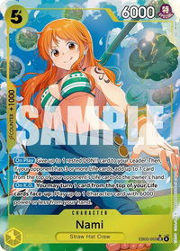 Nami (053) (Alternate Art) - Extra Booster: One Piece Heroines Edition (EB-03) #EB03-053 - Super Rare One Piece Trading Card