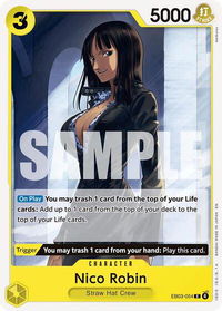 Nico Robin (054) - Extra Booster: One Piece Heroines Edition (EB-03) #EB03-054 - Common One Piece Trading Card
