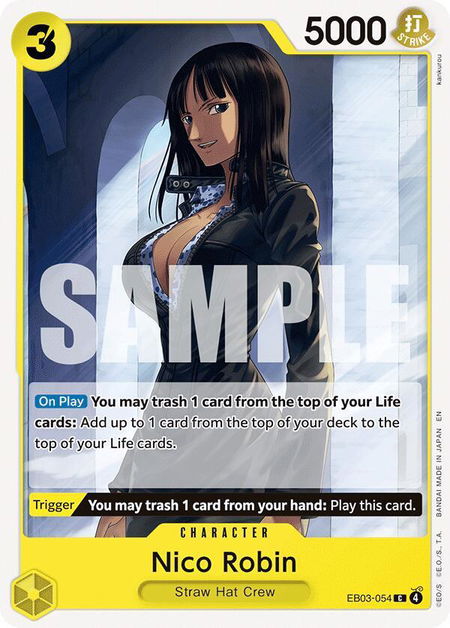 Nico Robin (054) - Extra Booster: One Piece Heroines Edition One Piece trading card