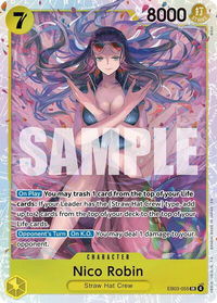 Nico Robin (055) - Extra Booster: One Piece Heroines Edition (EB-03) #EB03-055 - Super Rare One Piece Trading Card
