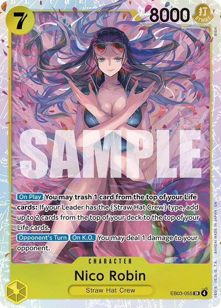 Nico Robin (055) - Extra Booster: One Piece Heroines Edition One Piece trading card