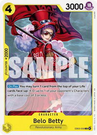 Belo Betty - Extra Booster: One Piece Heroines Edition (EB-03) #EB03-056 - Common One Piece Trading Card