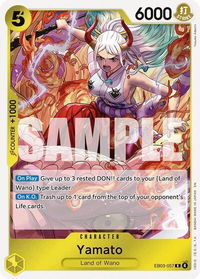 Yamato - Extra Booster: One Piece Heroines Edition (EB-03) #EB03-057 - Rare One Piece Trading Card