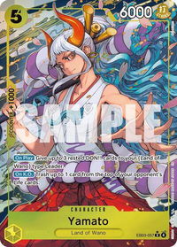 Yamato (Alternate Art) - Extra Booster: One Piece Heroines Edition (EB-03) #EB03-057 - Rare One Piece Trading Card