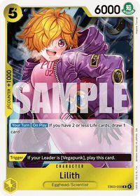 Lilith - Extra Booster: One Piece Heroines Edition (EB-03) #EB03-058 - Rare One Piece Trading Card