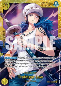 Trafalgar Law - Extra Booster: One Piece Heroines Edition (EB-03) #EB03-062 - Secret Rare One Piece Trading Card