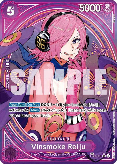 Vinsmoke Reiju (SP) - Extra Booster: One Piece Heroines Edition One Piece trading card