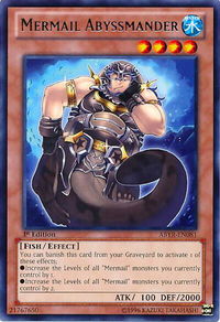 Mermail Abyssmander - Abyss Rising (ABYR) #ABYR-EN081 - Rare YuGiOh Trading Card