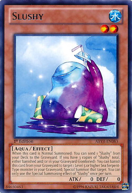 Slushy - Abyss Rising YuGiOh trading card