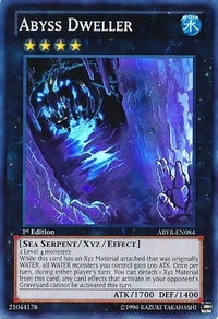 Abyss Dweller - Abyss Rising (ABYR) #ABYR-EN084 - Super Rare YuGiOh Trading Card