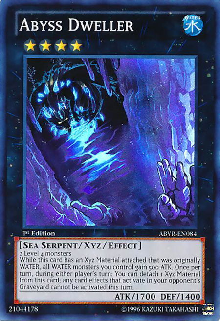 Abyss Dweller - Abyss Rising YuGiOh trading card