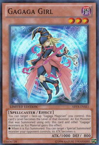 Gagaga Girl - Abyss Rising (ABYR) #ABYR-ENSE1 - Super Rare YuGiOh Trading Card