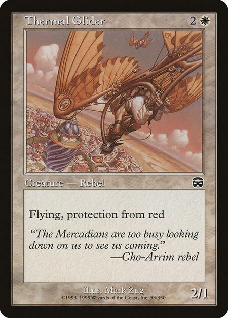 Thermal Glider - Mercadian Masques Magic: The Gathering trading card