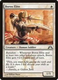 Boros Elite - Gatecrash (GTC) #7 - Uncommon Magic: The Gathering Trading Card