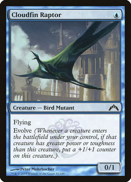 Cloudfin Raptor - Gatecrash Magic: The Gathering trading card
