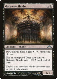Gateway Shade - Gatecrash (GTC) #65 - Uncommon Magic: The Gathering Trading Card