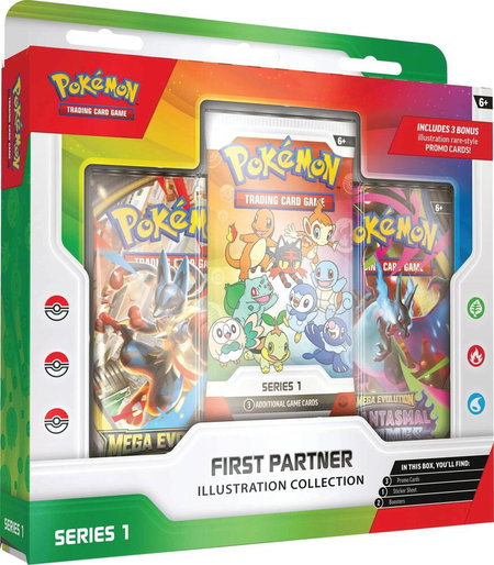 First Partner Illustration Collection (Series 1) - First Partner Collection 2026 Pokémon trading card