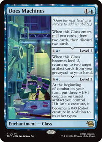 Does Machines - Teenage Mutant Ninja Turtles (TMT) #34 - Rare Magic: The Gathering Trading Card