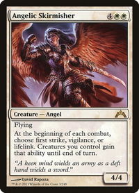 Angelic Skirmisher - Gatecrash (GTC) #3 - Rare Magic: The Gathering Trading Card