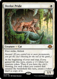Ocelot Pride - Promo Pack: Lorwyn Eclipsed (PPECL) #38 - Mythic Magic: The Gathering Trading Card