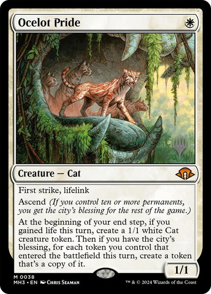 Ocelot Pride - Promo Pack: Lorwyn Eclipsed Magic: The Gathering trading card