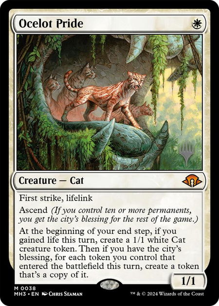 Ocelot Pride - Promo Pack: Lorwyn Eclipsed Magic: The Gathering trading card
