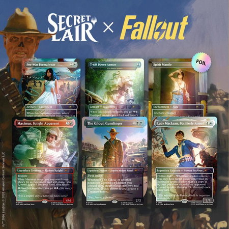 Secret Lair Drop: Secret Lair x Fallout: Beyond Vault 33 - Traditional Foil Edition - Secret Lair Drop Series Magic: The Gathering trading card