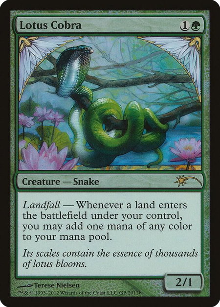 Lotus Cobra - Grand Prix Promos Magic: The Gathering trading card