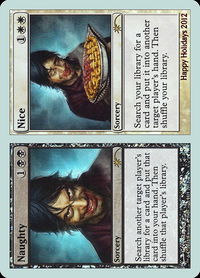 Naughty // Nice - Special Occasion (SPECIAL) #2012 - Promo Magic: The Gathering Trading Card