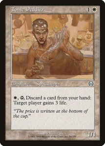 Tonic Peddler - Mercadian Masques (MMQ) #54 - Uncommon Magic: The Gathering Trading Card