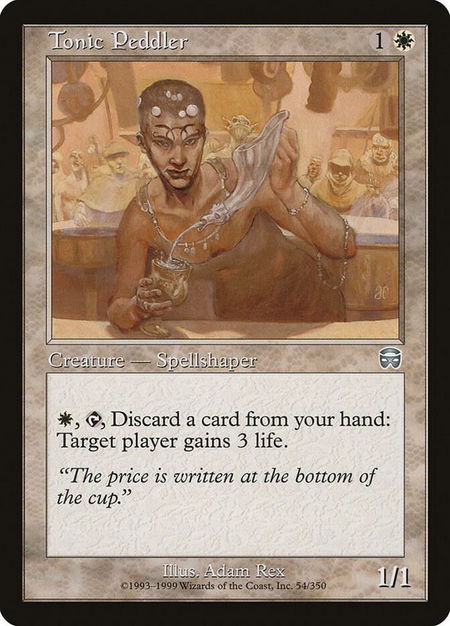 Tonic Peddler - Mercadian Masques Magic: The Gathering trading card