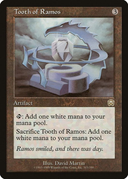 Tooth of Ramos - Mercadian Masques Magic: The Gathering trading card