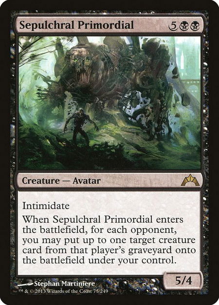 Sepulchral Primordial - Gatecrash Magic: The Gathering trading card