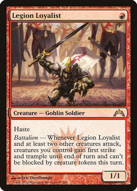 Legion Loyalist - Gatecrash Magic: The Gathering trading card