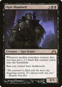 Ogre Slumlord - Gatecrash (GTC) #74 - Rare Magic: The Gathering Trading Card