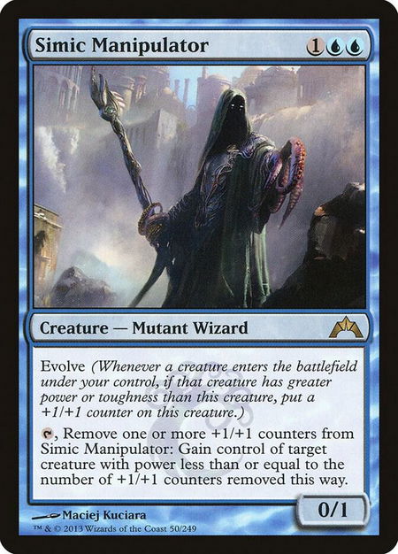 Simic Manipulator - Gatecrash Magic: The Gathering trading card