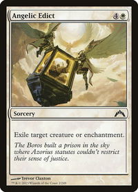 Angelic Edict - Gatecrash (GTC) #2 - Common Magic: The Gathering Trading Card