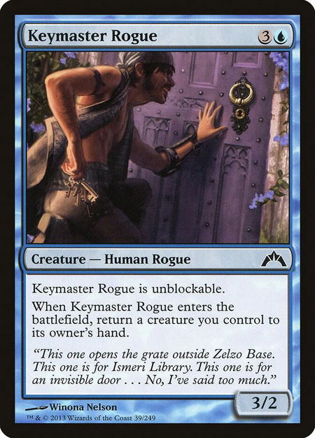 Keymaster Rogue - Gatecrash Magic: The Gathering trading card
