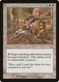 Trap Runner - Mercadian Masques (MMQ) #55 - Uncommon Magic: The Gathering Trading Card