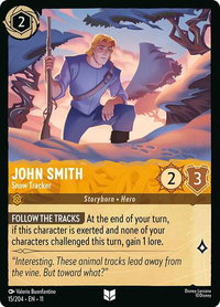 John Smith - Snow Tracker - Winterspell (11) #15/204 - Uncommon Disney Lorcana Trading Card