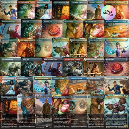 Secret Lair x Fallout: Rad Superdrop: The Built To Last Everything Bundle - Secret Lair Drop Series Magic: The Gathering trading card