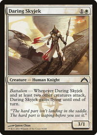 Daring Skyjek - Gatecrash (GTC) #9 - Common Magic: The Gathering Trading Card