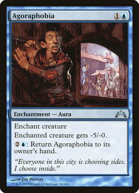 Agoraphobia - Gatecrash Magic: The Gathering trading card